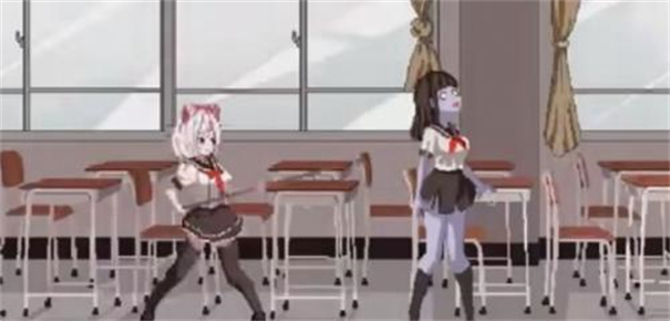 白毛少女大战僵尸最新版