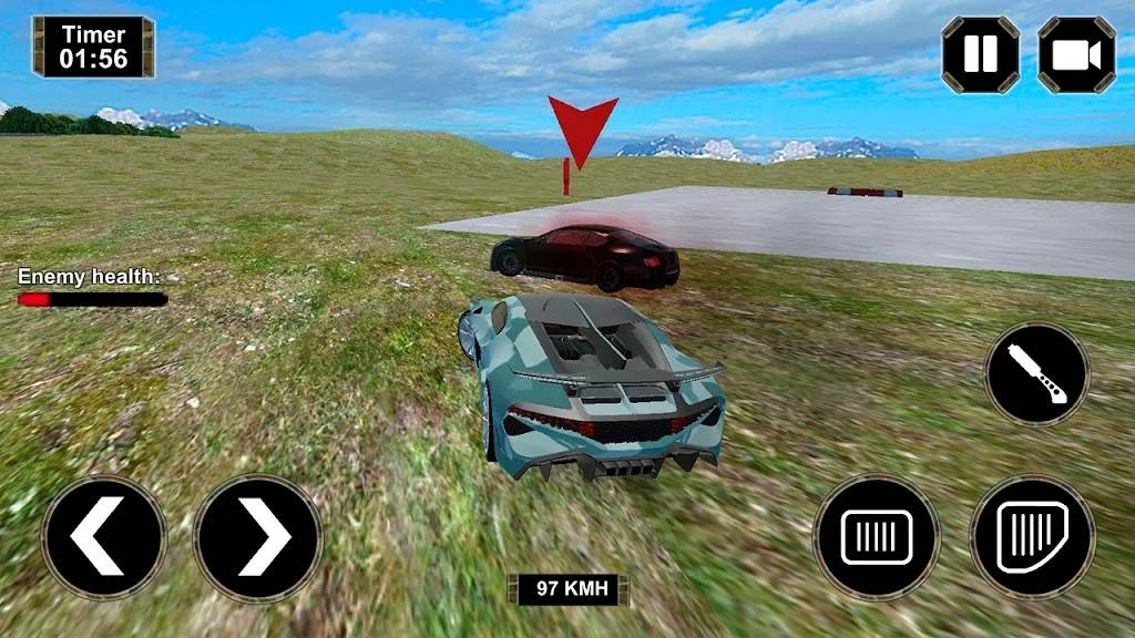 赛车追逐驾驶ArmyCarChaseDriving3D